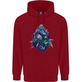 Cannabis Bud Drugs Marijuana Weed Childrens Kids Hoodie Red