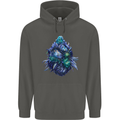 Cannabis Bud Drugs Marijuana Weed Childrens Kids Hoodie Storm Grey
