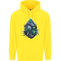 Cannabis Bud Drugs Marijuana Weed Childrens Kids Hoodie Yellow