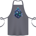 Cannabis Bud Drugs Marijuana Weed Cotton Apron 100% Organic Steel