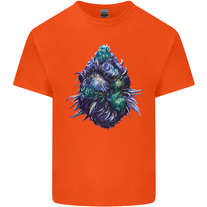 Cannabis Bud Drugs Marijuana Weed Kids T-Shirt Childrens Orange