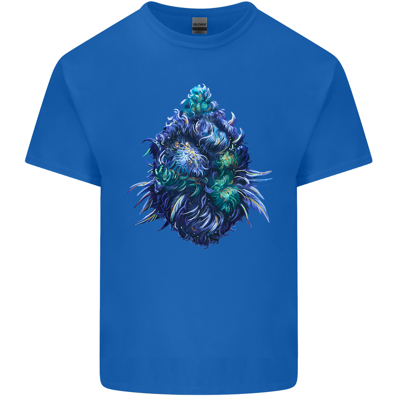 Cannabis Bud Drugs Marijuana Weed Kids T-Shirt Childrens Royal Blue