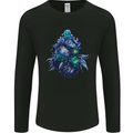 Cannabis Bud Drugs Marijuana Weed Mens Long Sleeve T-Shirt Black