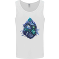 Cannabis Bud Drugs Marijuana Weed Mens Vest Tank Top White