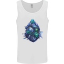 Cannabis Bud Drugs Marijuana Weed Mens Vest Tank Top White