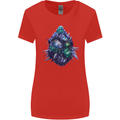 Cannabis Bud Drugs Marijuana Weed Womens Wider Cut T-Shirt Red