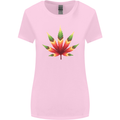 Cannabis Leaf Weed Drugs Marijuana Weed Womens Wider Cut T-Shirt Light Pink