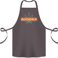 Cannabis Periodic Table Chemistry Weed Cotton Apron 100% Organic Dark Grey