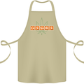 Cannabis Periodic Table Chemistry Weed Cotton Apron 100% Organic Khaki