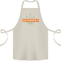 Cannabis Periodic Table Chemistry Weed Cotton Apron 100% Organic Natural