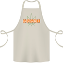 Cannabis Periodic Table Chemistry Weed Cotton Apron 100% Organic Natural