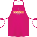 Cannabis Periodic Table Chemistry Weed Cotton Apron 100% Organic Pink
