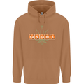 Cannabis Periodic Table Chemistry Weed Mens 80% Cotton Hoodie Caramel Latte