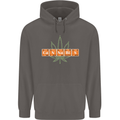 Cannabis Periodic Table Chemistry Weed Mens 80% Cotton Hoodie Charcoal