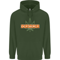 Cannabis Periodic Table Chemistry Weed Mens 80% Cotton Hoodie Forest Green