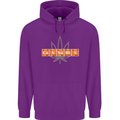 Cannabis Periodic Table Chemistry Weed Mens 80% Cotton Hoodie Purple