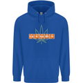 Cannabis Periodic Table Chemistry Weed Mens 80% Cotton Hoodie Royal Blue