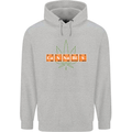 Cannabis Periodic Table Chemistry Weed Mens 80% Cotton Hoodie Sports Grey