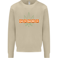 Cannabis Periodic Table Chemistry Weed Mens Sweatshirt Jumper Sand