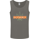 Cannabis Periodic Table Chemistry Weed Mens Vest Tank Top Charcoal