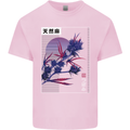 Cannabis Vaporwave Drugs Marijuana Weed Kids T-Shirt Childrens Light Pink