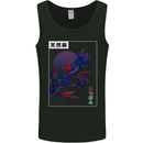 Cannabis Vaporwave Drugs Marijuana Weed Mens Vest Tank Top Black