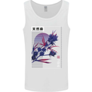 Cannabis Vaporwave Drugs Marijuana Weed Mens Vest Tank Top White