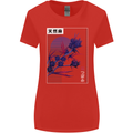 Cannabis Vaporwave Drugs Marijuana Weed Womens Wider Cut T-Shirt Red