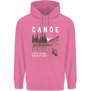 Canoe Adventure Canoeing Kayak Kayaking Childrens Kids Hoodie Azalea
