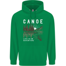 Canoe Adventure Canoeing Kayak Kayaking Childrens Kids Hoodie Irish Green