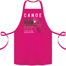 Canoe Adventure Canoeing Kayak Kayaking Cotton Apron 100% Organic Pink