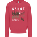 Canoe Adventure Canoeing Kayak Kayaking Kids Sweatshirt Jumper Heliconia