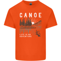 Canoe Adventure Canoeing Kayak Kayaking Kids T-Shirt Childrens Orange