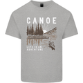 Canoe Adventure Canoeing Kayak Kayaking Kids T-Shirt Childrens Sports Grey