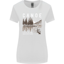 Canoe Adventure Canoeing Kayak Kayaking Womens Wider Cut T-Shirt White
