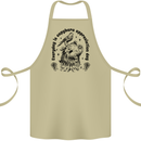 Capybara Appreciation Day Cotton Apron 100% Organic Khaki