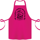 Capybara Appreciation Day Cotton Apron 100% Organic Pink