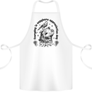 Capybara Appreciation Day Cotton Apron 100% Organic White