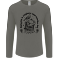 Capybara Appreciation Day Mens Long Sleeve T-Shirt Charcoal