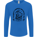 Capybara Appreciation Day Mens Long Sleeve T-Shirt Royal Blue
