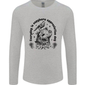 Capybara Appreciation Day Mens Long Sleeve T-Shirt Sports Grey