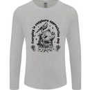 Capybara Appreciation Day Mens Long Sleeve T-Shirt Sports Grey