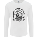 Capybara Appreciation Day Mens Long Sleeve T-Shirt White