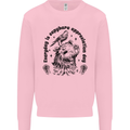 Capybara Appreciation Day Mens Sweatshirt Jumper Light Pink