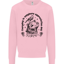 Capybara Appreciation Day Mens Sweatshirt Jumper Light Pink