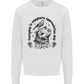 Capybara Appreciation Day Mens Sweatshirt Jumper White