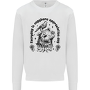 Capybara Appreciation Day Mens Sweatshirt Jumper White