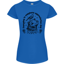 Capybara Appreciation Day Womens Petite Cut T-Shirt Royal Blue