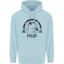 Capybara Be Cappy Funny Childrens Kids Hoodie Light Blue