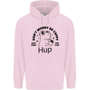 Capybara Be Cappy Funny Childrens Kids Hoodie Light Pink